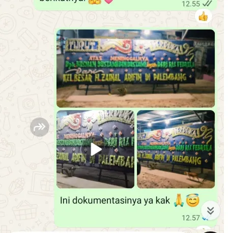 Pengiriman Papan Bunga Duka Tambora