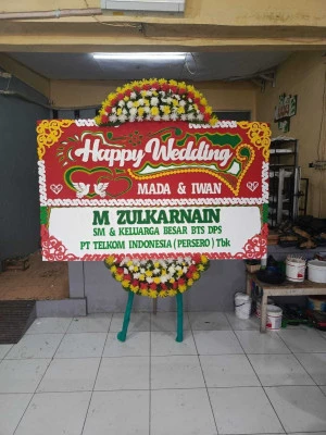 Papan Bunga di Tambora