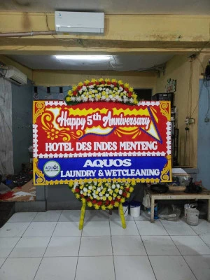 Papan Bunga di Tambora