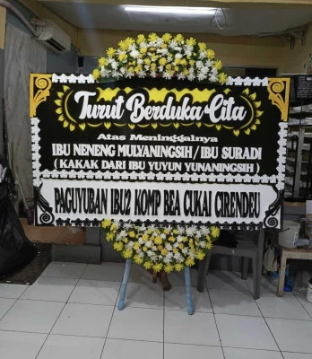 Papan Bunga di Tambora