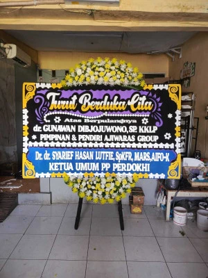 Papan Bunga di Tambora